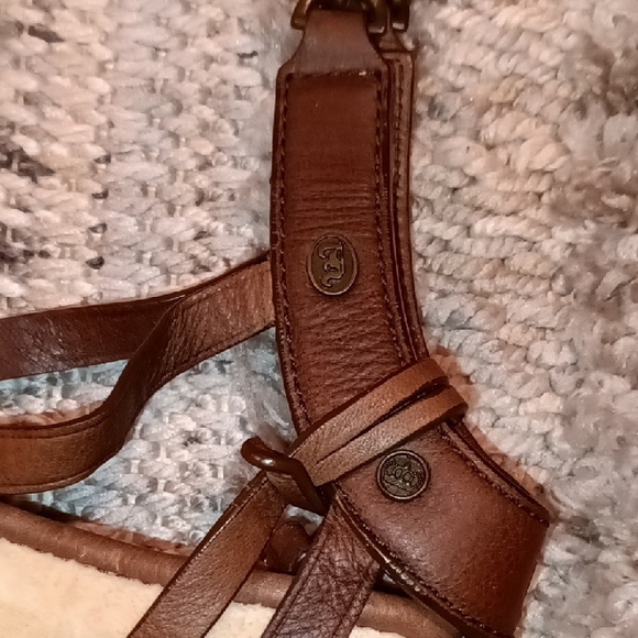 Rare! Y2K Juicy Couture Vintage Velour And Leather Bag - Picture 6 of 13